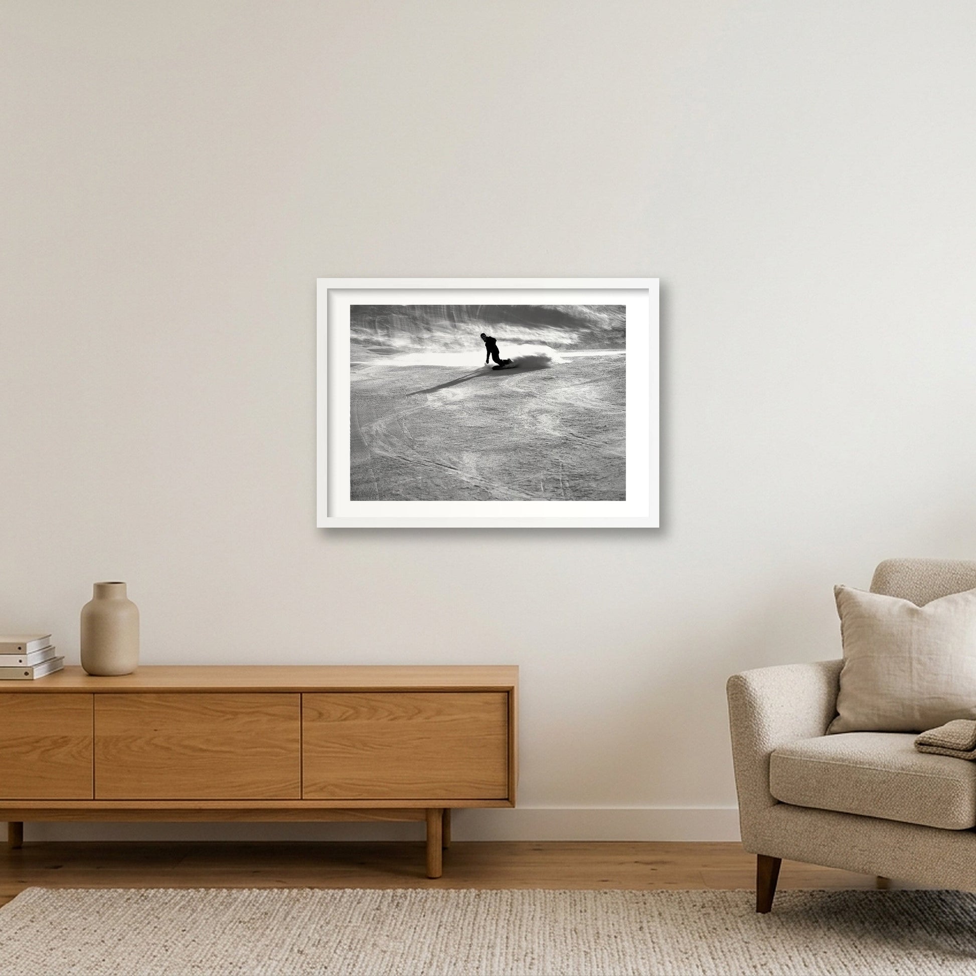 453 — 59×42cm, 23×17" White Frame