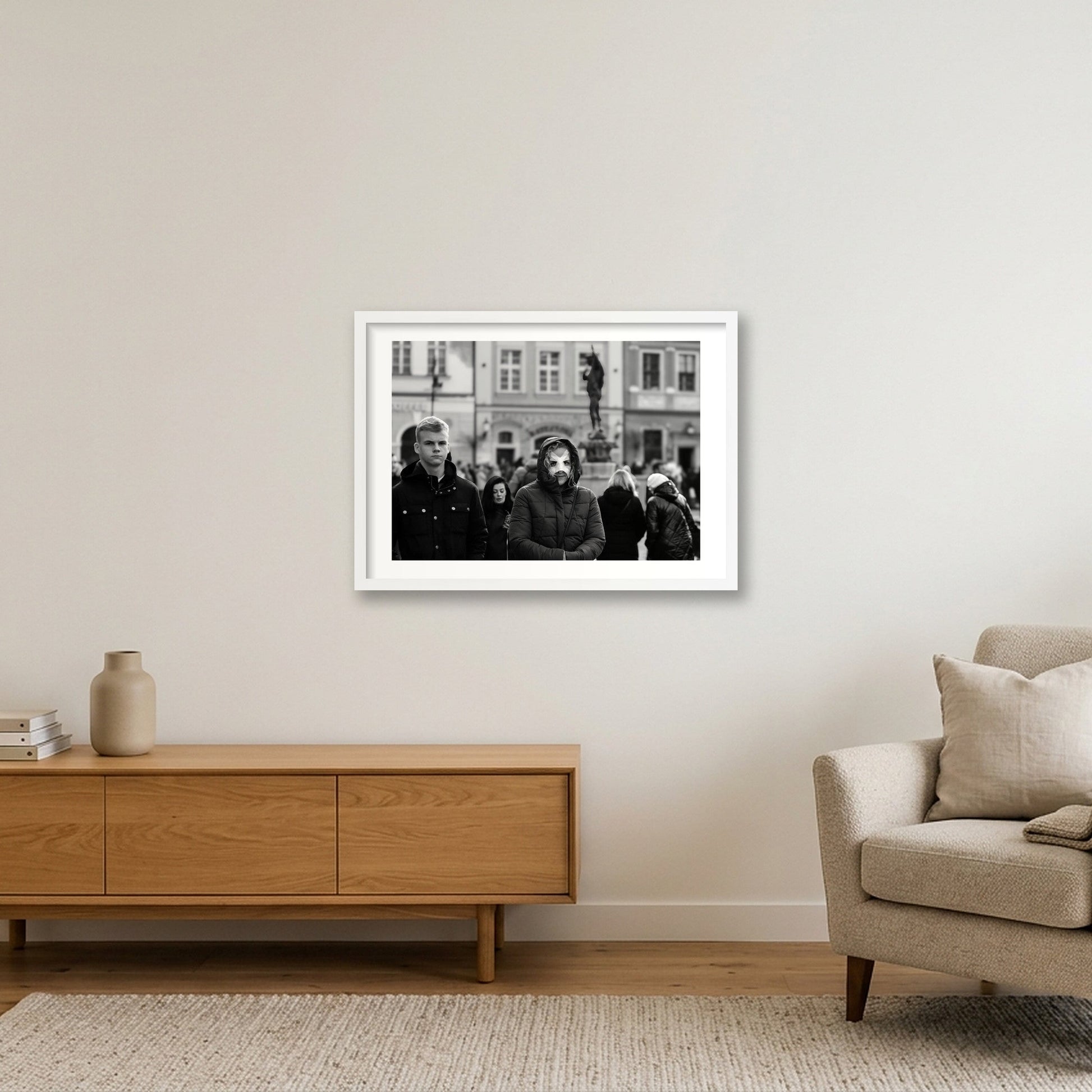 1919  — 59×42cm, 23×17" White Frame