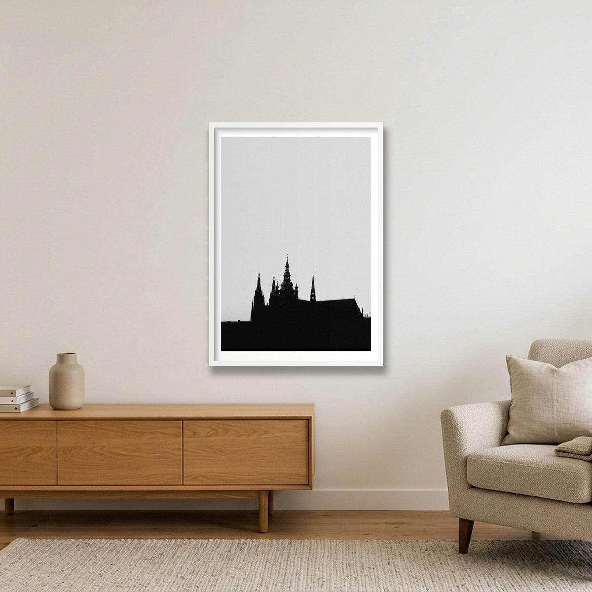469 — 59×84cm, 23×33" White Frame