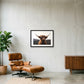 61 — 59×42cm, 23×17" Black Frame