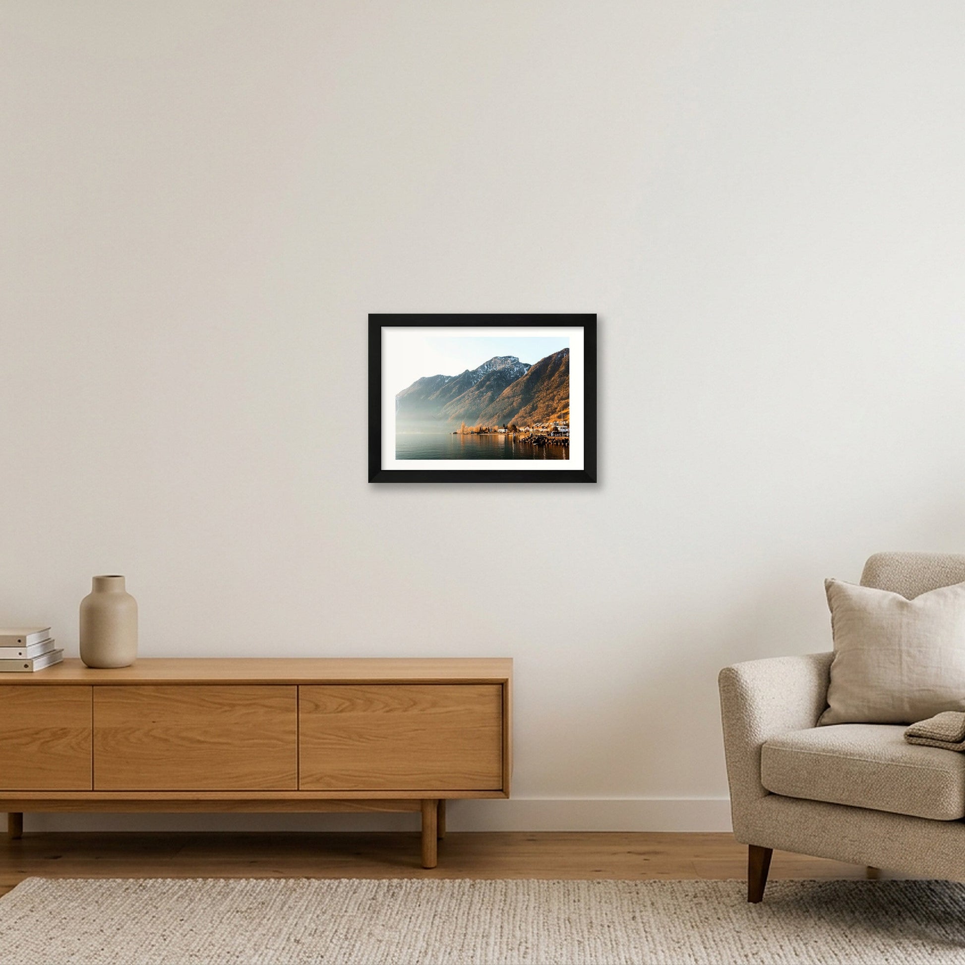 421 — A4 (30×21cm, 12×8") Black Frame
