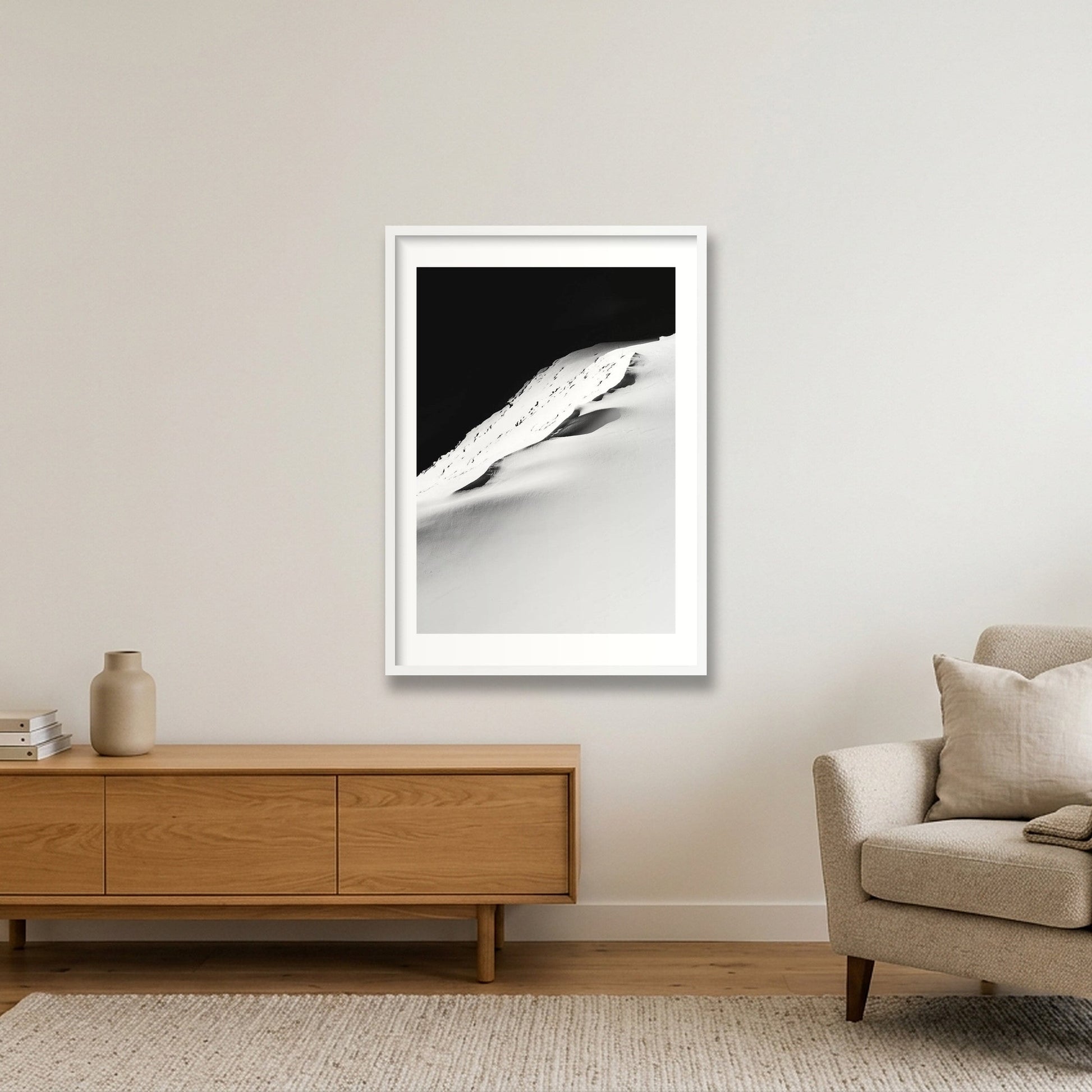 123 — 59×84cm, 23×33" White Frame