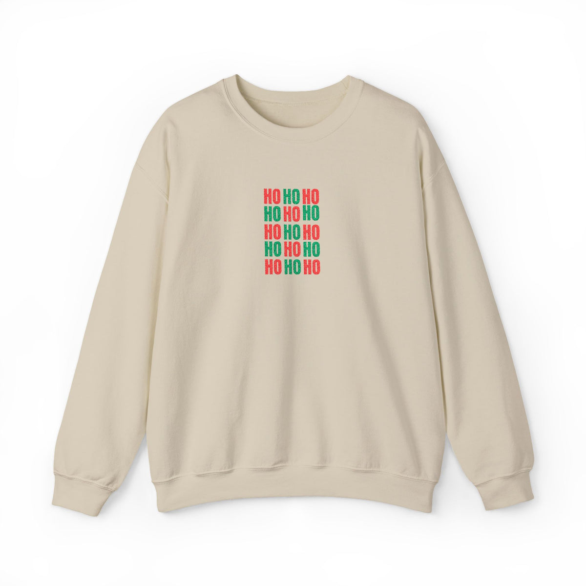 Ho Ho Ho Christmas Sweatshirt Gift For Best Friend Holiday Crewneck Present For Sister Minimal Graphic Pullover Cozy Winter Outfit Top Style