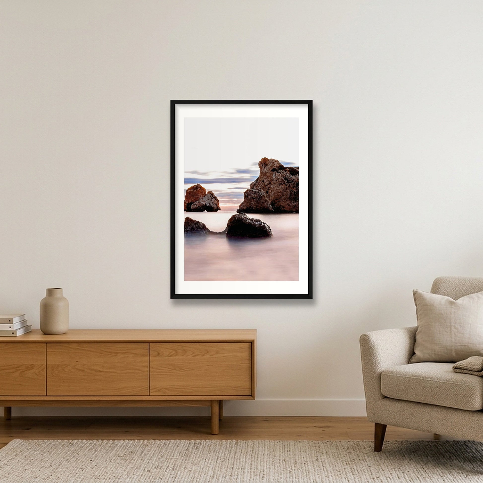 98 — 59×84cm, 23×33" Black Frame