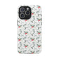 Holly Berry Christmas Phone Case Gift For Sister Magnetic iPhone Cover Winter Botanical Pattern Tough Protective Accessory For Her Style