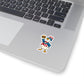 4th of July Sticker For Goose Lover Gift Silly Goose Sticker Independence Day Laptop Decal Memorial Day Water Bottle Funny Hamburger Sticker
