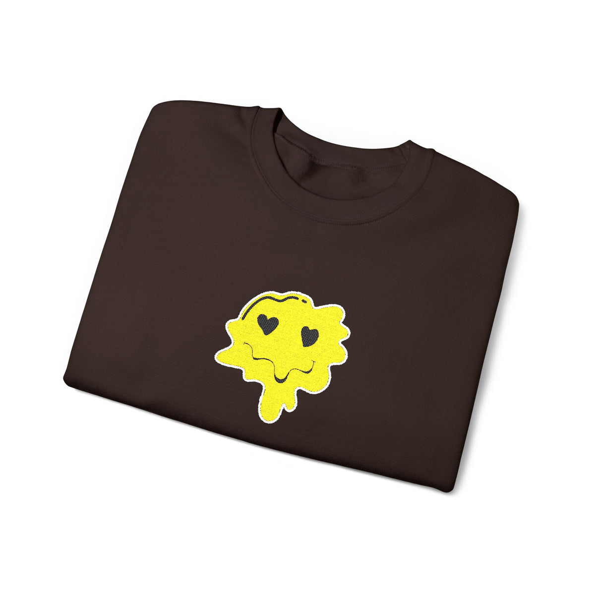 Yellow Heart Flower graphic sweatshirt | Crewneck