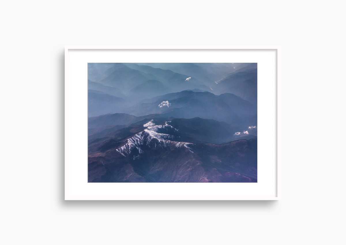 Himalayas fine art photograph Snow Mountain Misty, print #97 by Kzara Visual