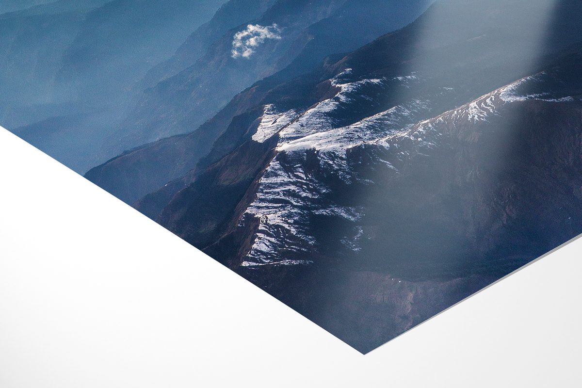 Himalayas fine art paper detail mockup Print 97
