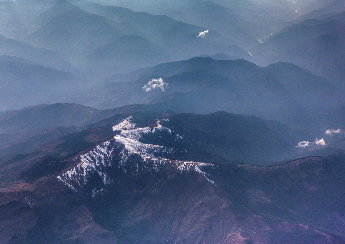Himalayas fine art photograph Snow Mountain Misty, print #97 by Kzara Visual