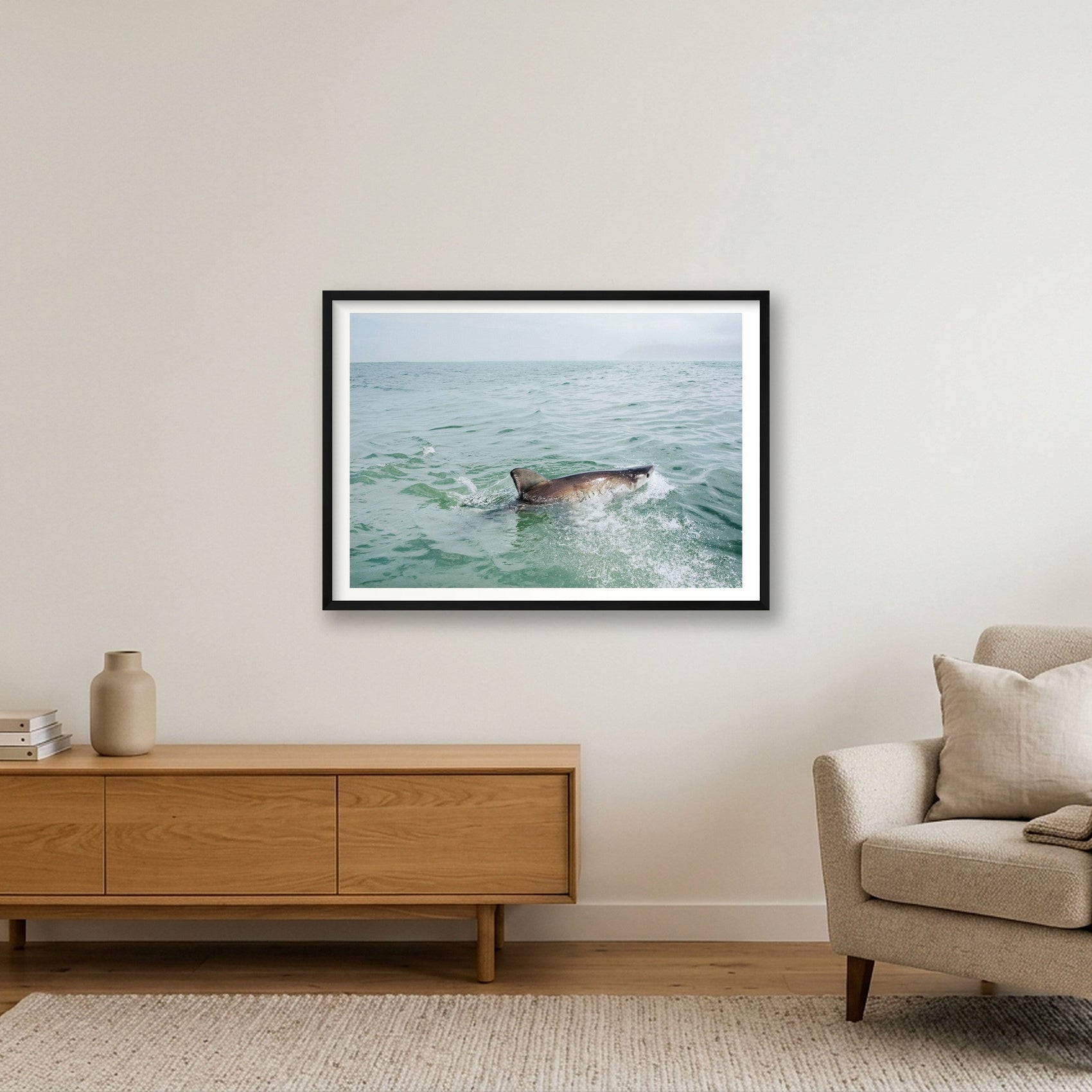 474 — 84×59cm, 33×23" Black Frame