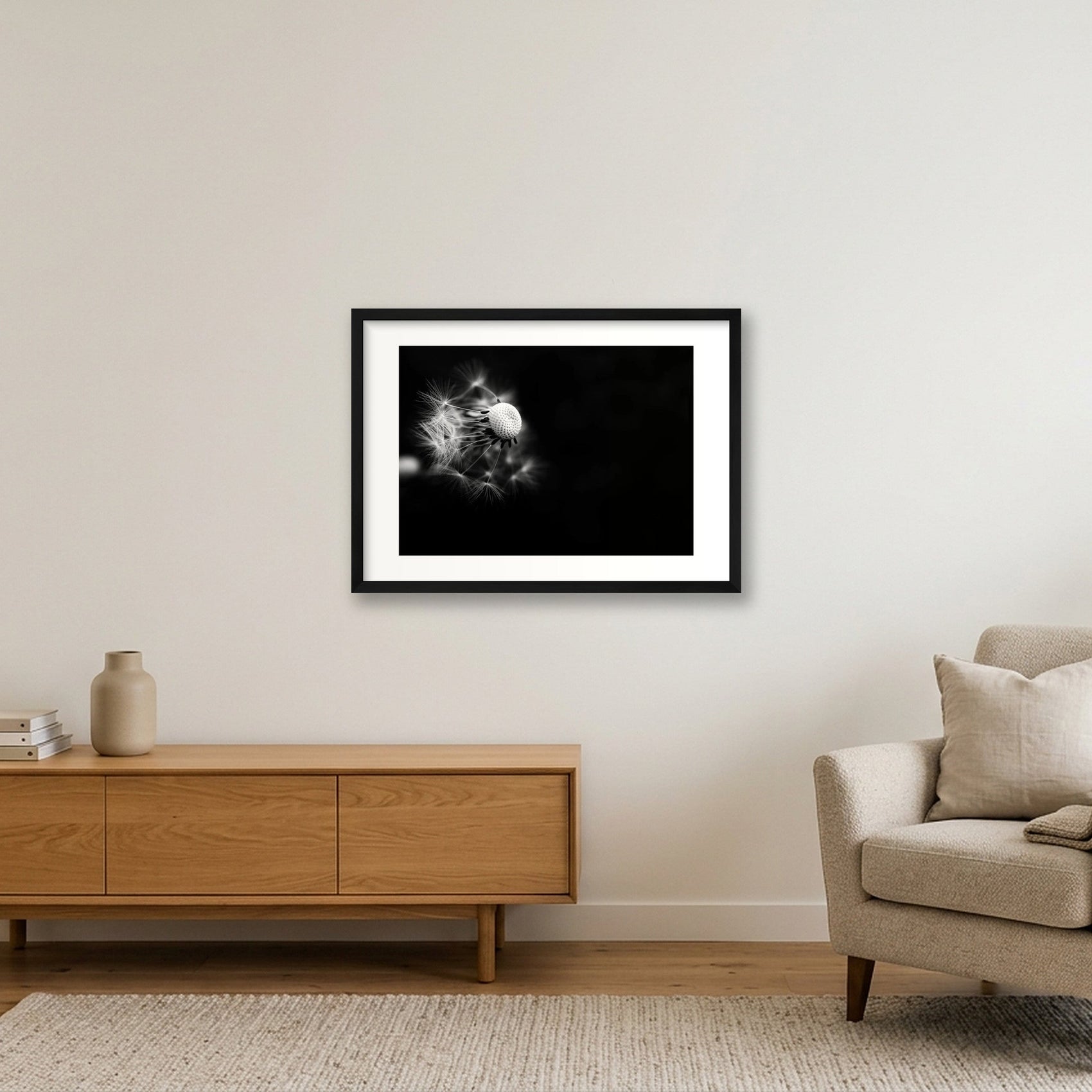 51 — 59×42cm, 23×17" Black Frame