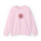 Embroidered Snowflake Sweatshirt Minimalist Winter Pullover Dainty Holiday Crewneck Subtle Festive Top Cozy Christmas Snow Lover Gift Xmas