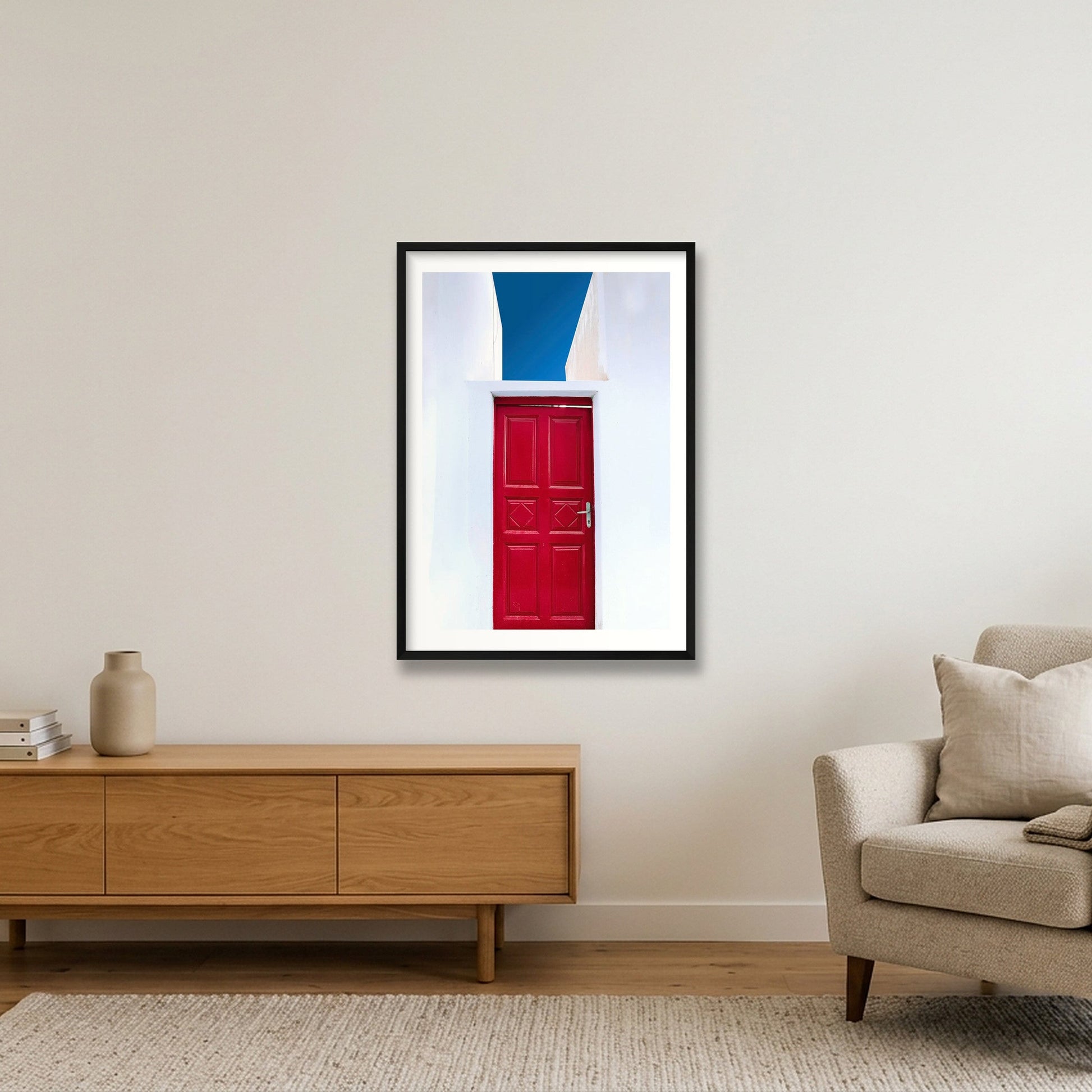 21 — 59×84cm, 23×33" Black Frame