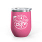 Christmas Crew Wine Tumbler For Family Christmas Party Holiday Party Cup Festive Family Gift Mug For Friends Christmas Party Decor Xmas