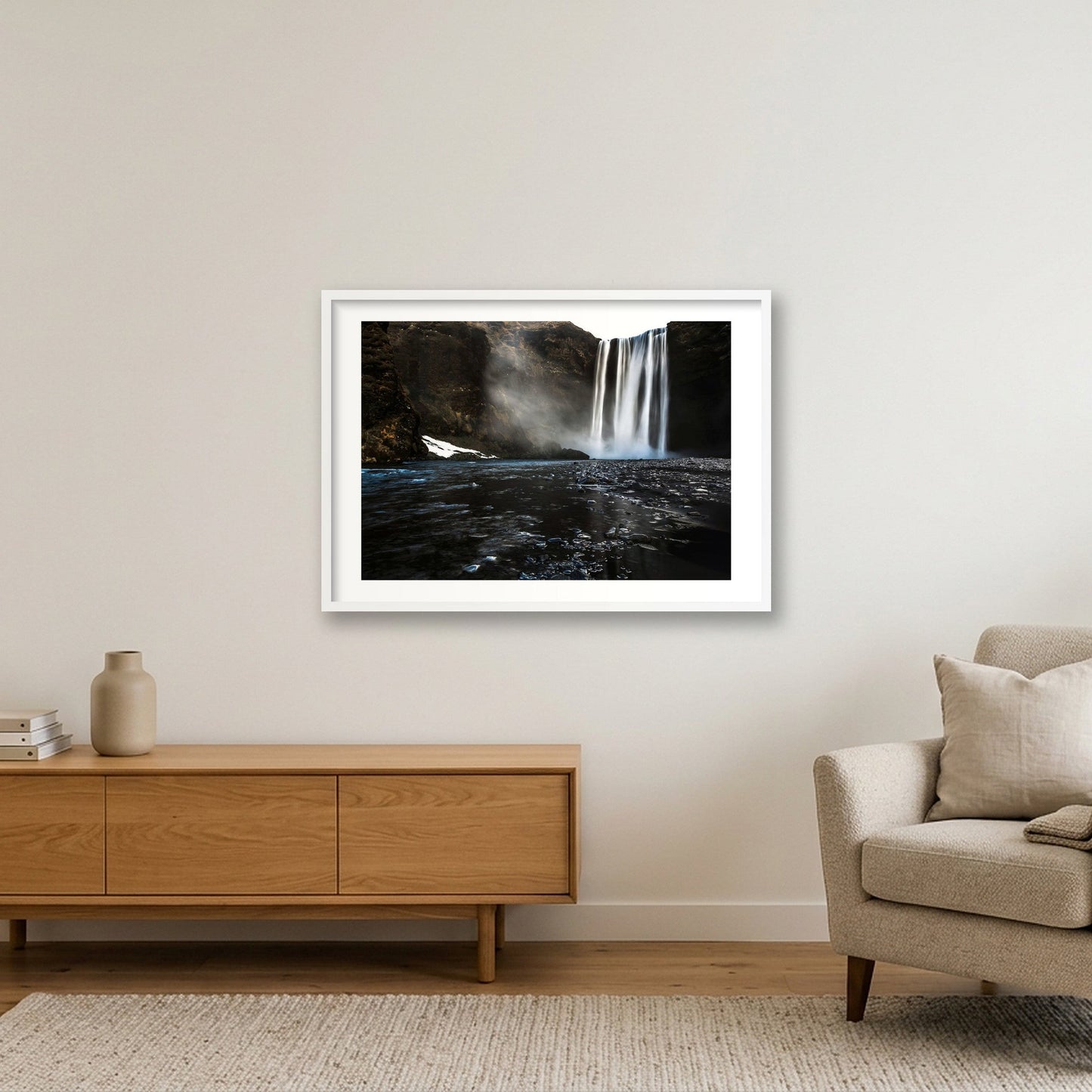 23 — 84×59cm, 33×23" White Frame