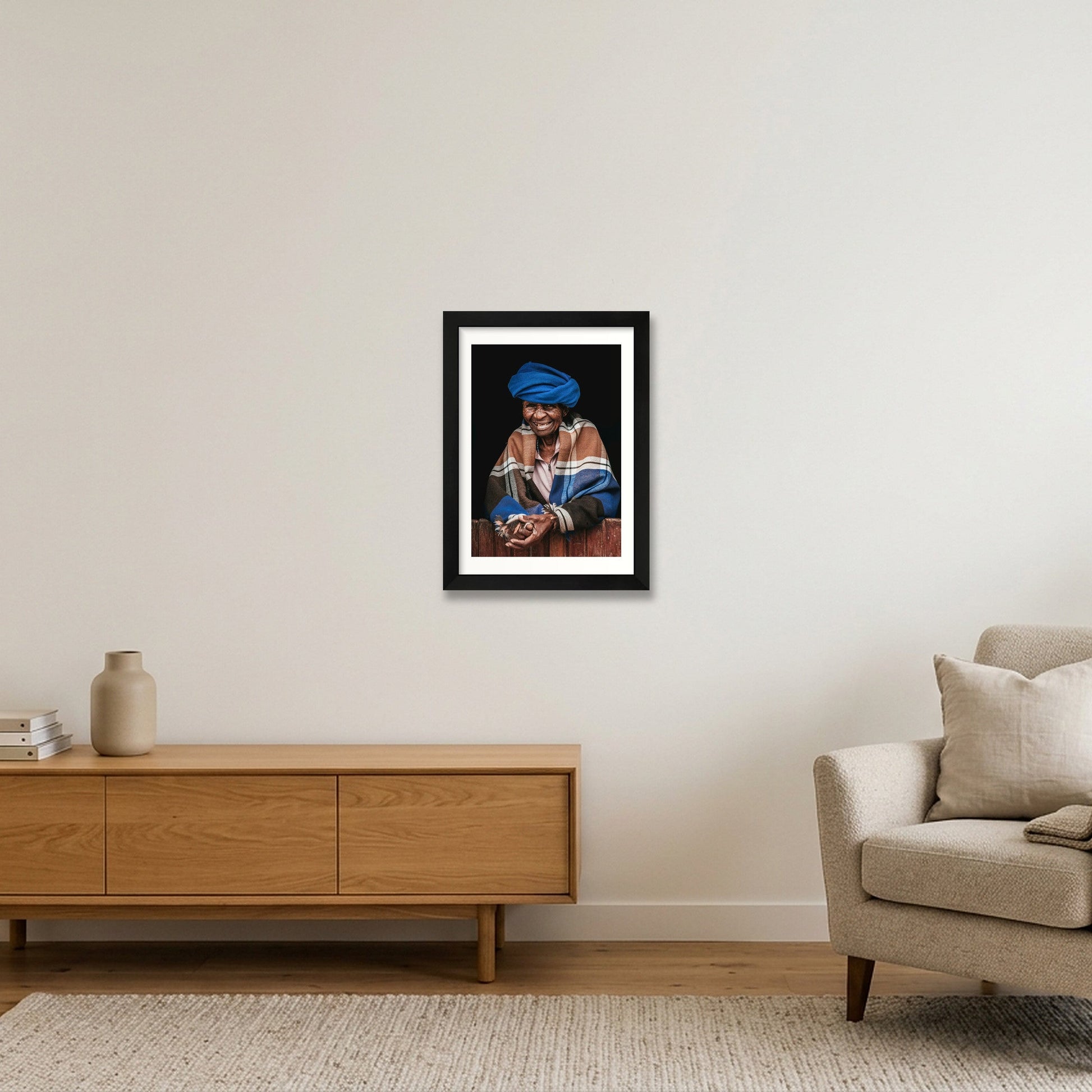 1871 — A4 (21×30cm, 8×12") Black Frame