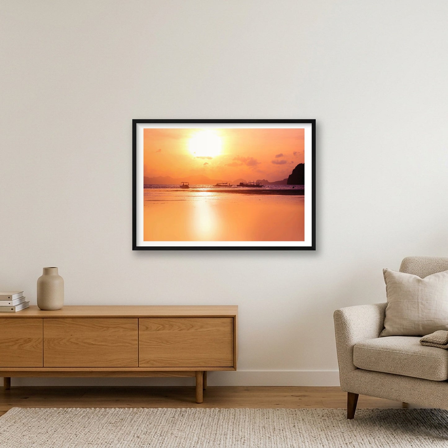1311 — 84×59cm, 33×23" Black Frame