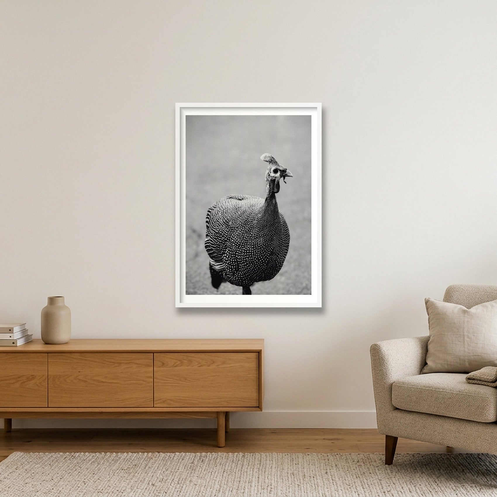 490 — 59×84cm, 23×33" White Frame