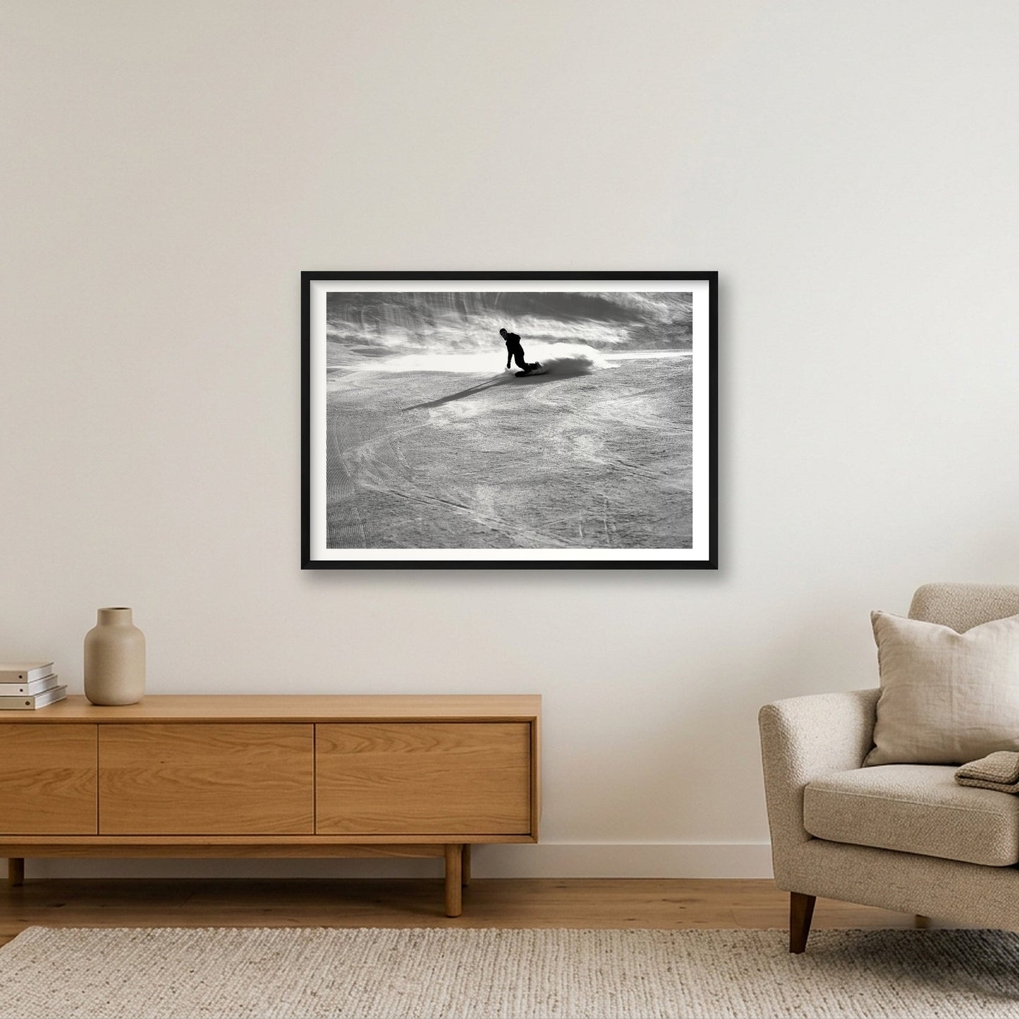 453 — 84×59cm, 33×23" Black Frame