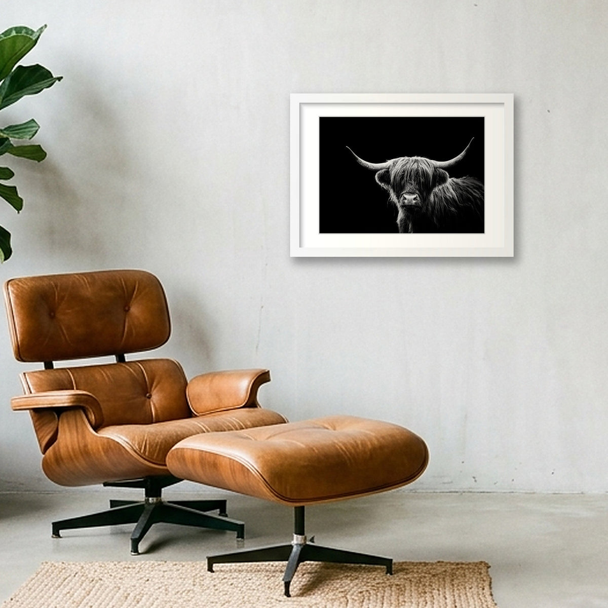 106 — A3 (42×30cm, 17×12") White Frame