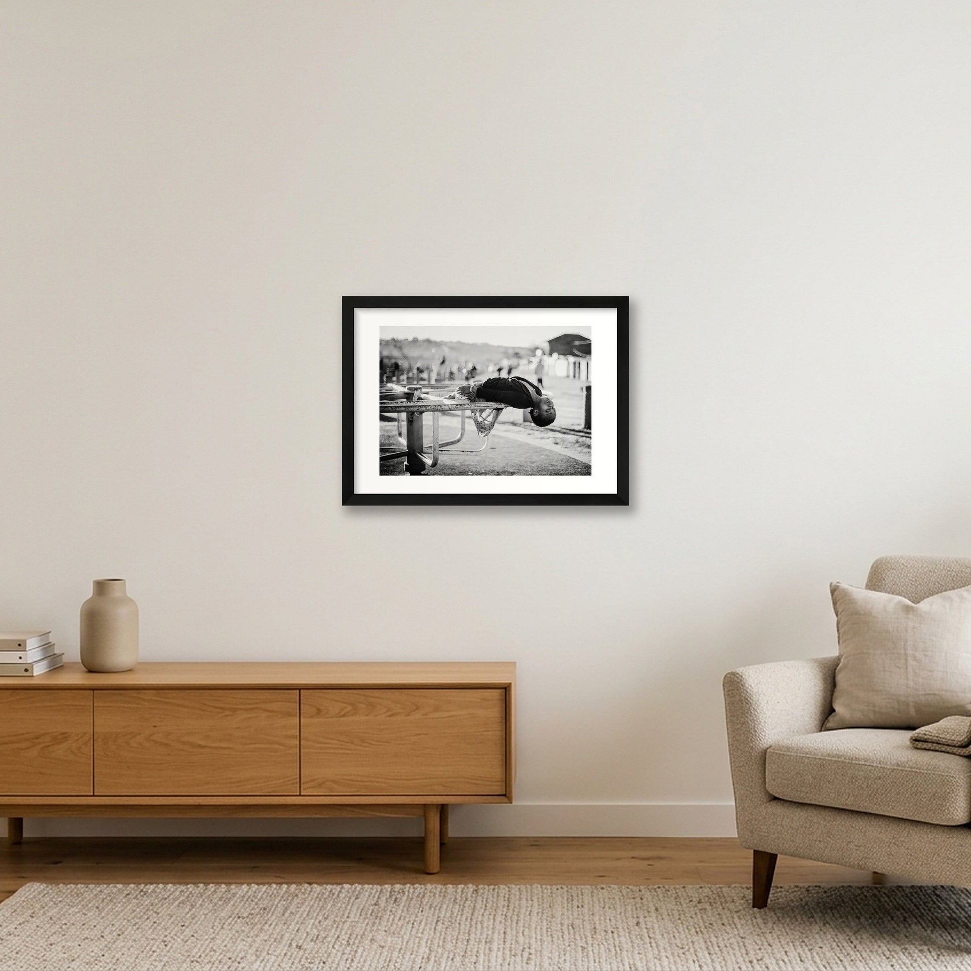 1858 — A3 (42×30cm, 17×12") Black Frame