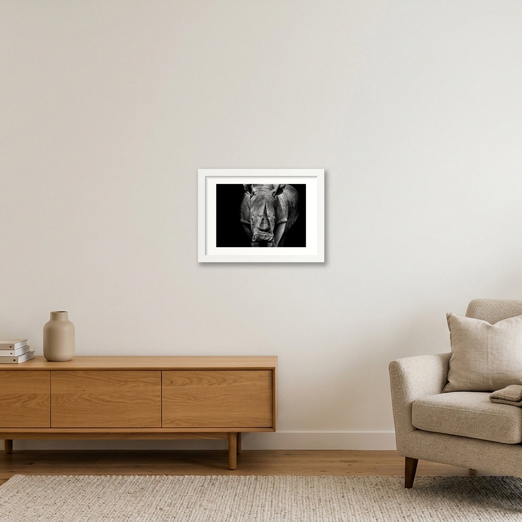 136 — A4 (30×21cm, 12×8") White Frame