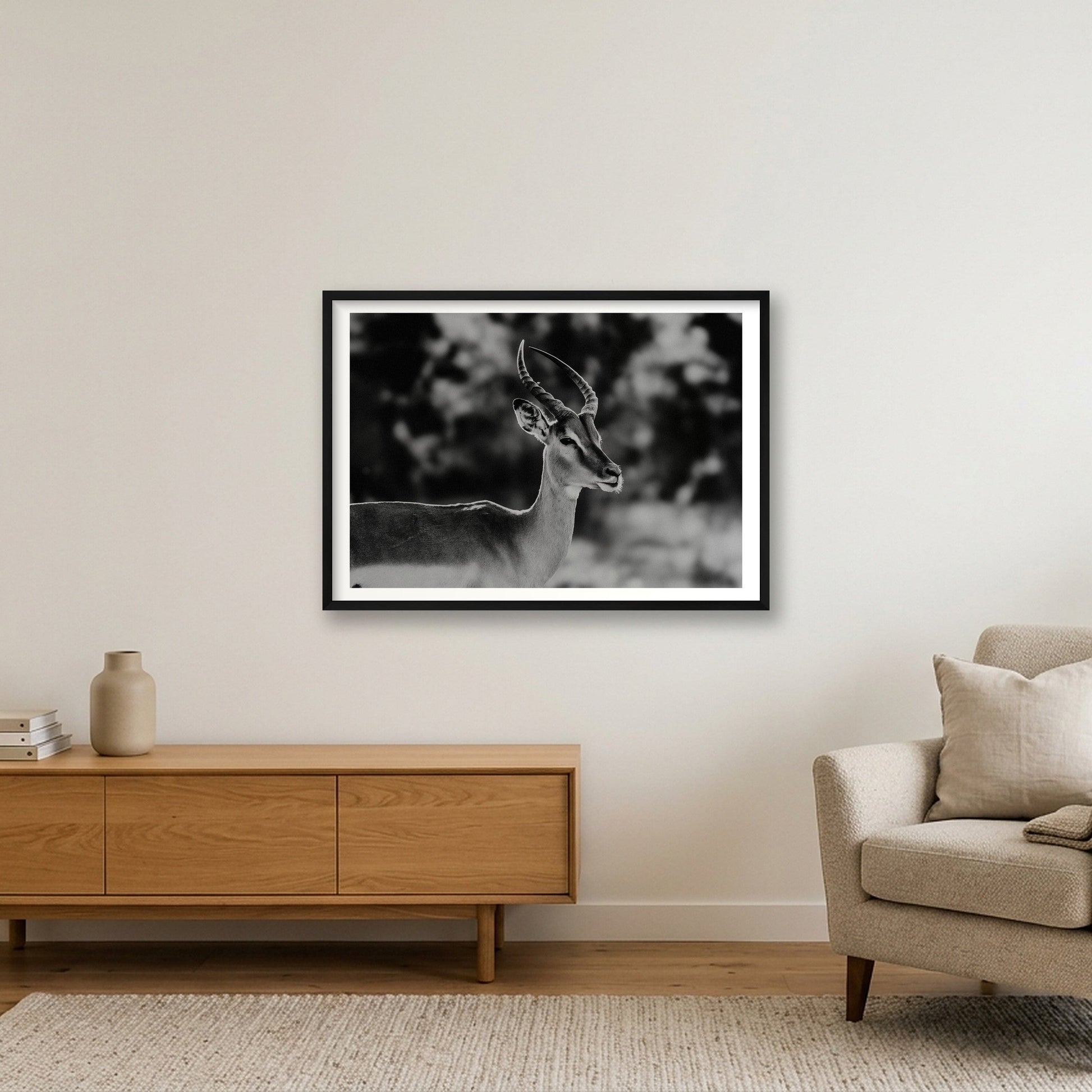 443 — 84×59cm, 33×23" Black Frame