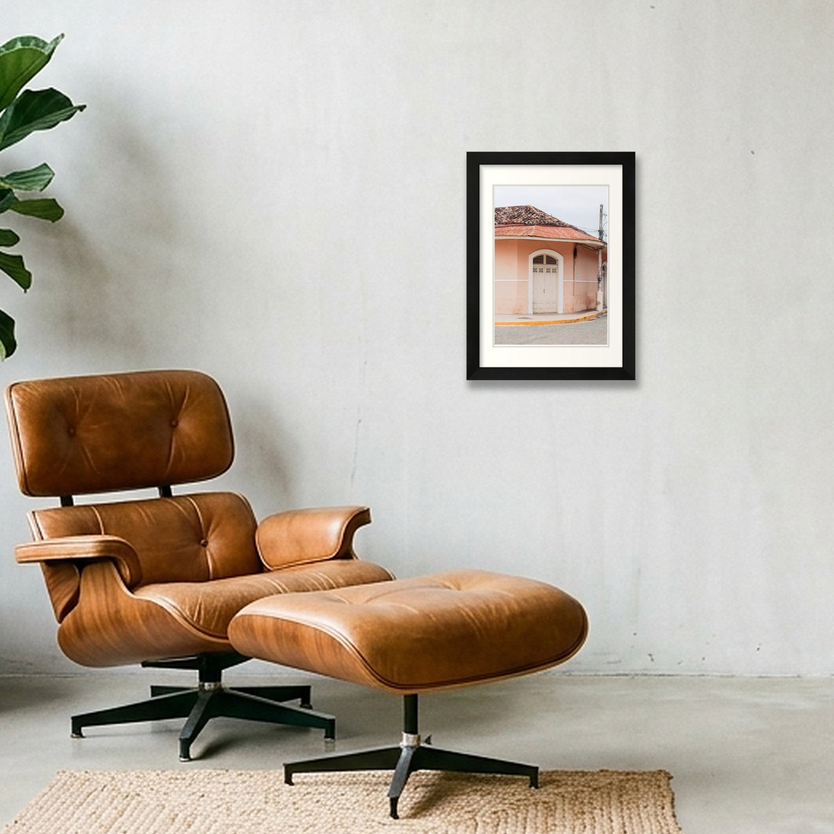1258  — A4 (21×30cm, 8×12") Black Frame