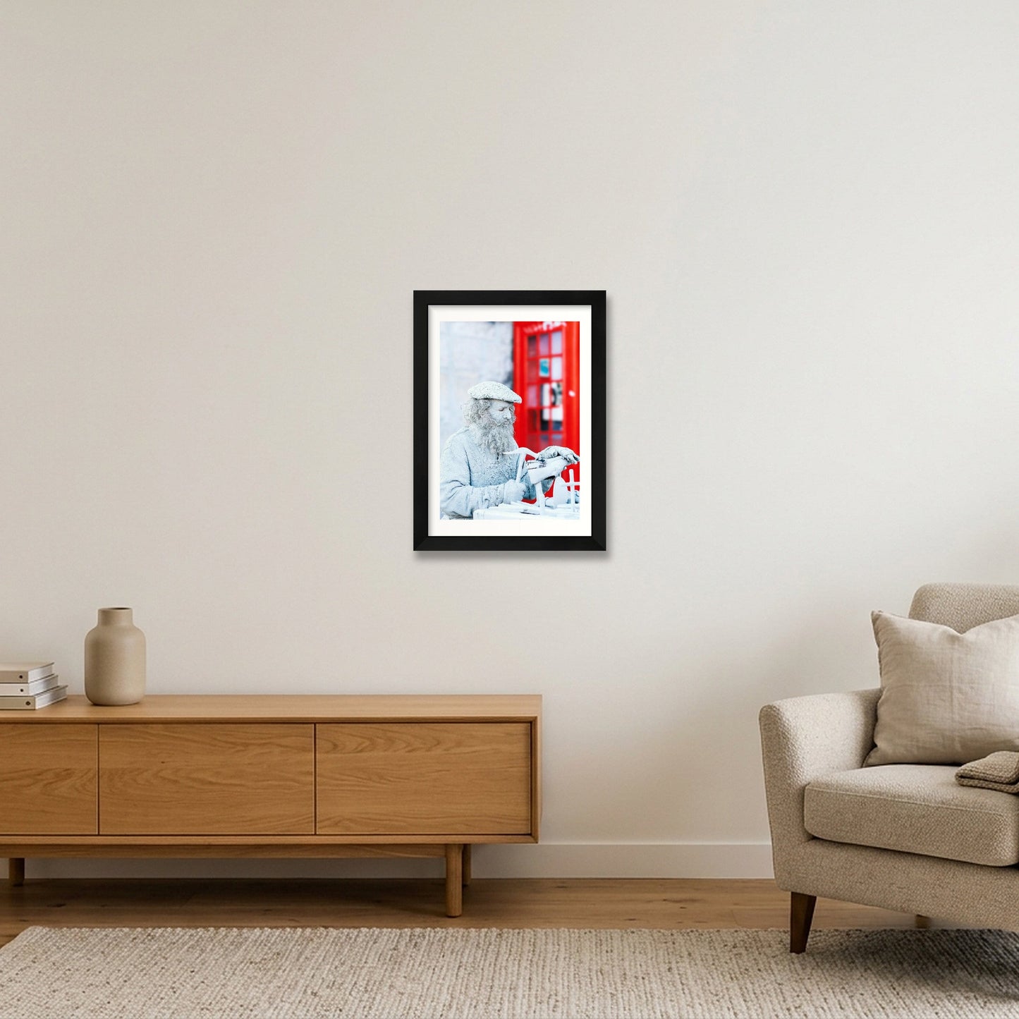 446 — A4 (21×30cm, 8×12") Black Frame