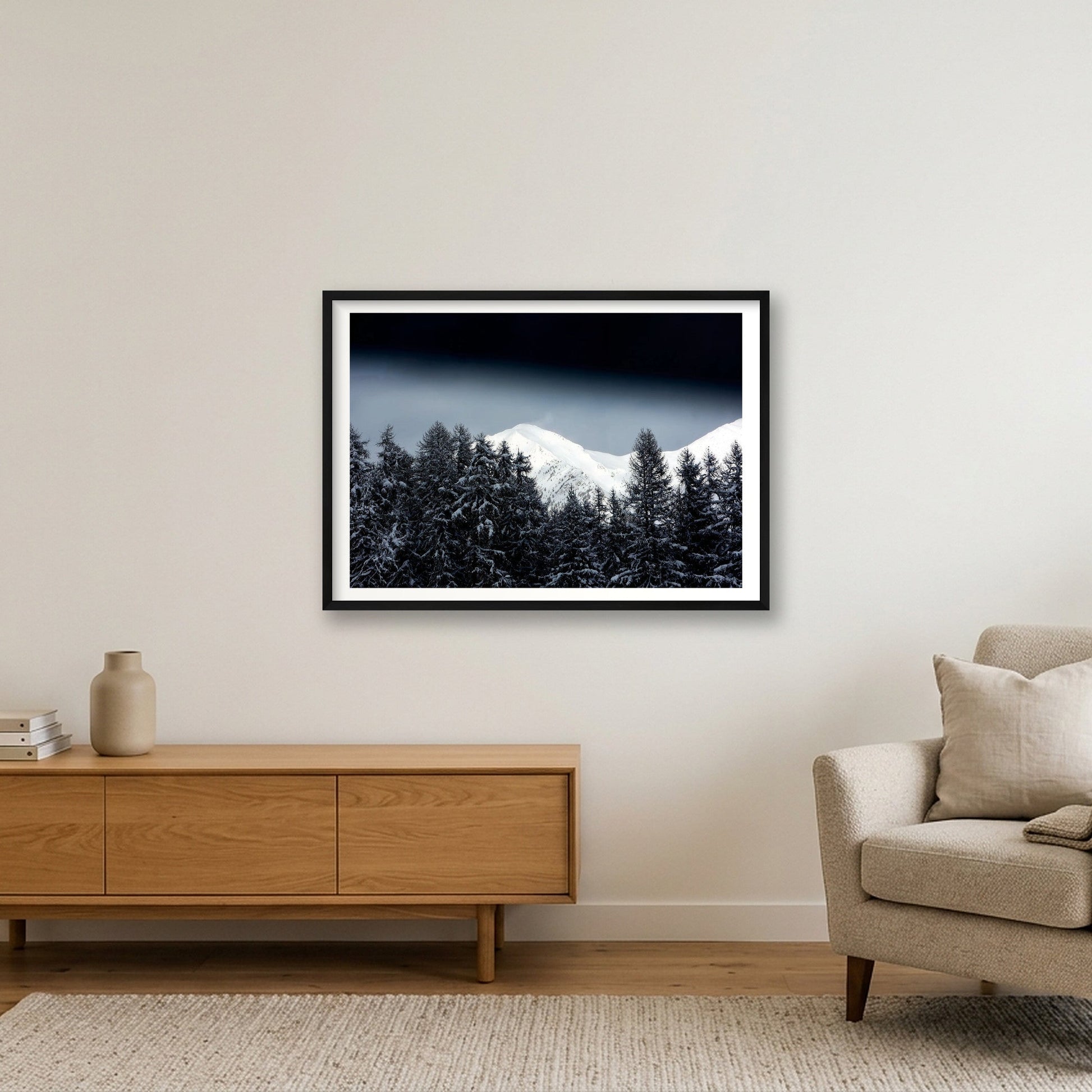 402 — 84×59cm, 33×23" Black Frame