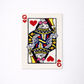 Carpet Poker Hearts Personalized Decoration Carpet Thickened Cashmere Imitation Living Room Bedroom Bedside Mat