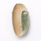 Nordic Hand-painted Human Face Ceramic Fruit Plate Ornaments Living Room Bedroom Entrance Key Jewelry Snacks Storage Crafts Gift