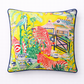Pink Chinoiserie Pillow Covers 16x16 Inch Traditional Style Bird Dog Floral Vase Decorative Throw Pillow Case Velvet Double Side