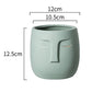 Ceramic Vase Creative Ceramic Face Living Room Desktop Flower Arrangement Vase Office Desktop Decoration Vase Decoration