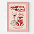 Framed poster with &