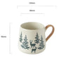 [Ceramic Christmas Tree Mug] Household/Office Coffee/Milk/Pine Tree/Breakfast/Water Cup