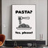 Pasta Kitchen Wall Art - alternate product view