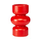 White Red Flower Vase Plastic Nordic Decoration Desktop Vase Flower Arrangement Creative Plant Bottle for Living Room