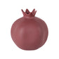 purple ceramic pomegranate ornament main product view