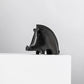 Black Nordic Wild Boar Ceramic Ornament