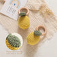 For Lemon Rattle Bite Strength Exercise Comfort Toy Children's Crochet Fruit Rattle Music Toy Teether Newborn Toy Rattle Gift