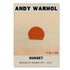 Andy Warhol artwork of a sunset with &