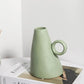 Decorative Sage Green Nordic Ceramic Flower Vase
