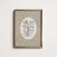 Neutral Floral Wall Art Vintage Botanical Print Bedroom Decor Flower product image 5