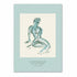 Artistic depiction of a nude figure with text &