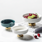 Ceramic Fruit Plate Refreshment Tray Fruit Dish Cake Pan Dessert Plates Salad Bowl Cake Stand Decorative Plate Dinner Plates