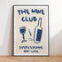 Framed poster with &