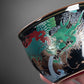 Chinese Green Dragon Tea Cup Wired Enamel Master Cup Ceramic Jucai Water Tank Cup Luxurious Black Tea Bowl Business Gifts