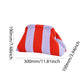 Summer Beach Clutch Bag Striped Color Small Crochet Handbag Knitting Dumpling Purse Handmade Woven Hollow Colorblock Evening Bag